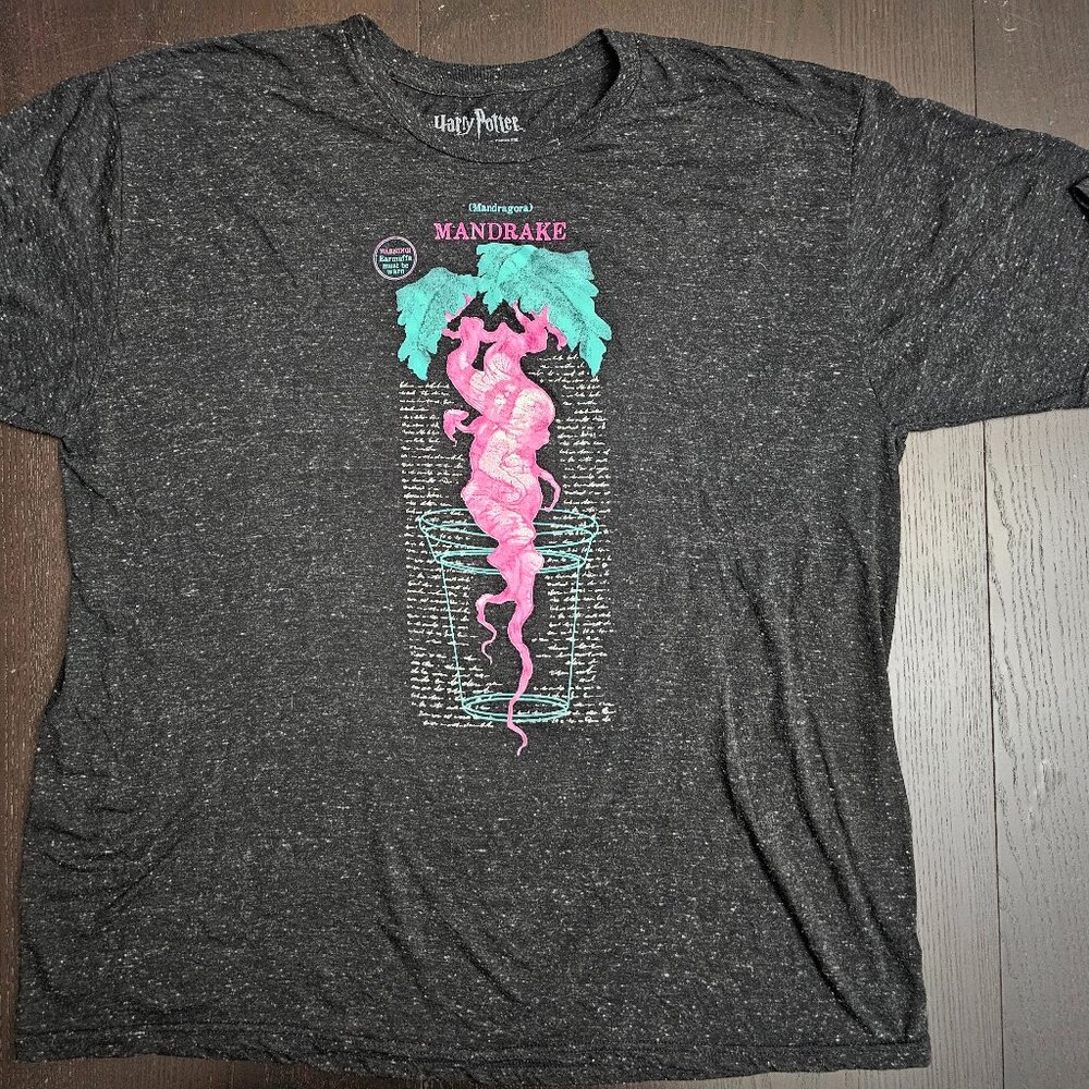 Loot Crate Exclusive Harry Potter Mandrake Tshirt!